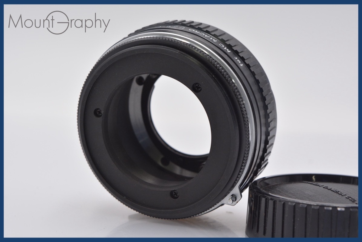 ★極上美品★ ミノルタ MINOLTA for MC MACRO 50mm F3.5 後キャップ付 ★完動★同梱無料 #mj4253