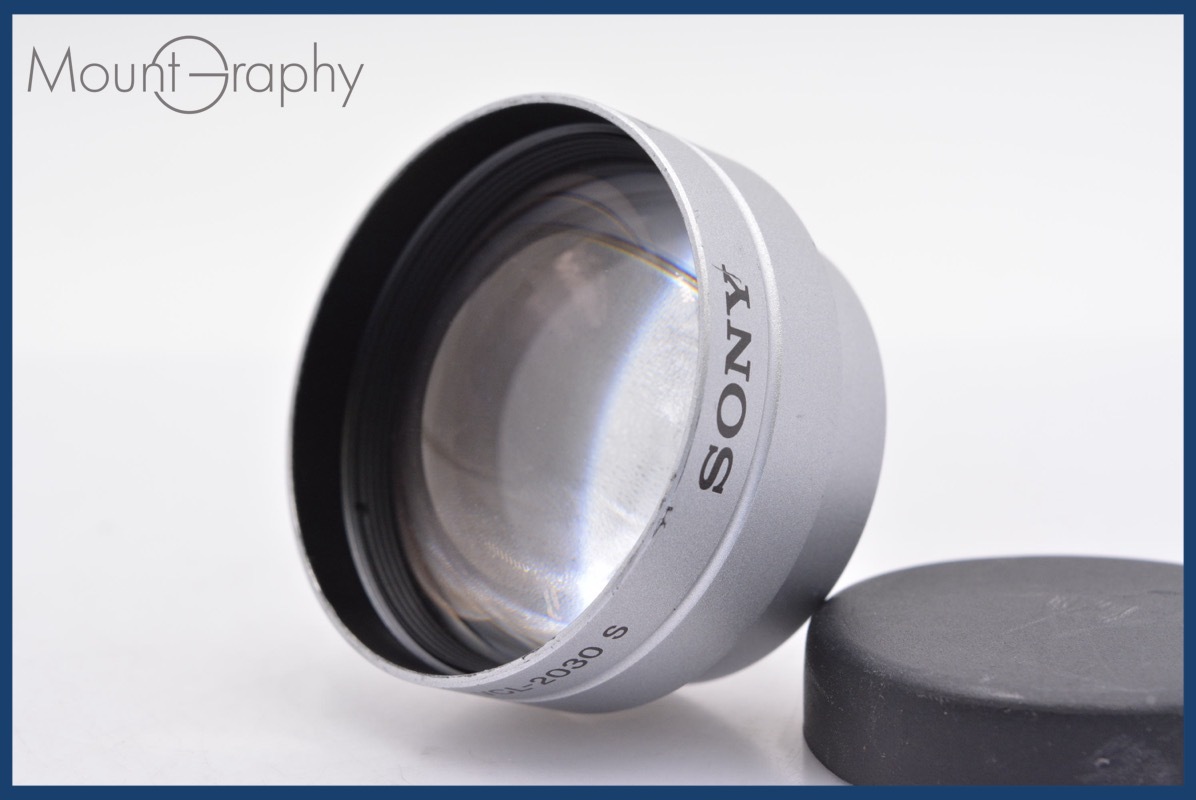 ★極上美品★ ソニー SONY VCL-2030 S 後キャップ付 ★完動★同梱無料 #yk3116