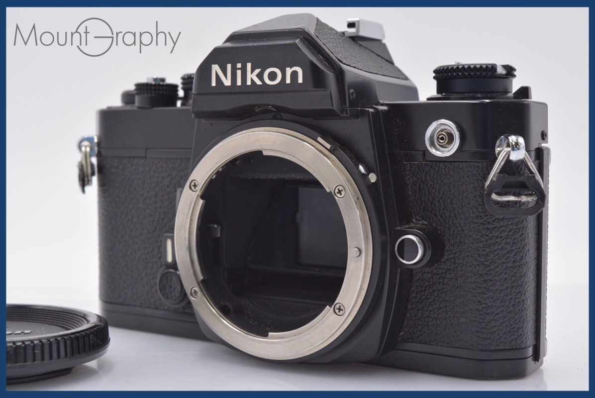 ★良品★ ニコン Nikon FM 前キャップ付 同梱無料 #mj6660