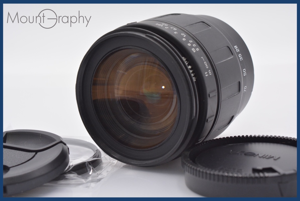 ★良品★ タムロン TAMRON AF IF 28-105mm F4-5.6 前後キャップ&レンズフィルター付 ソニー/ミノルタA用(AF) ★完動★同梱無料 #am267