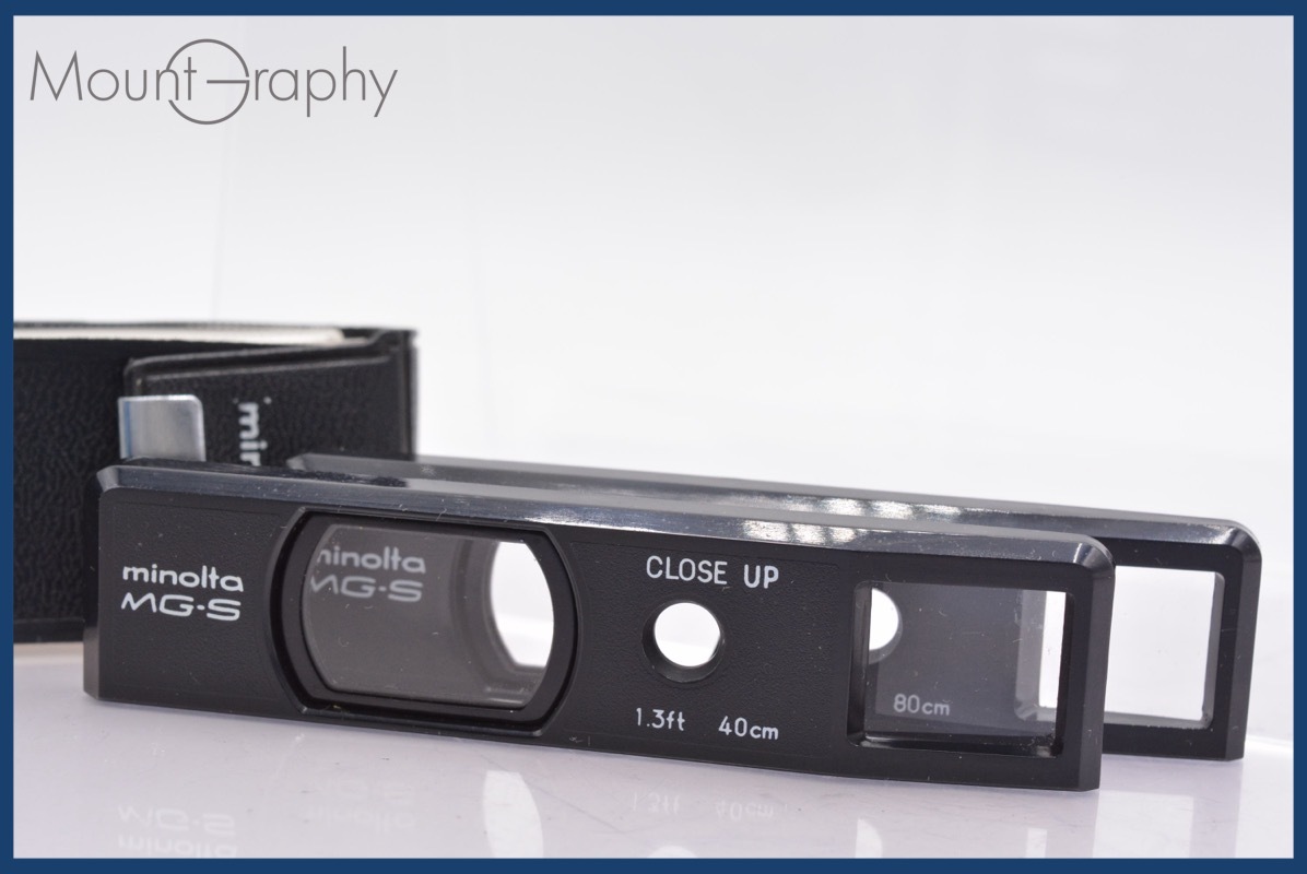 ★極上美品★ ミノルタ MINOLTA MG-S用 CLOSE-UP LENS ケース付 ★完動★同梱無料 #yk3631
