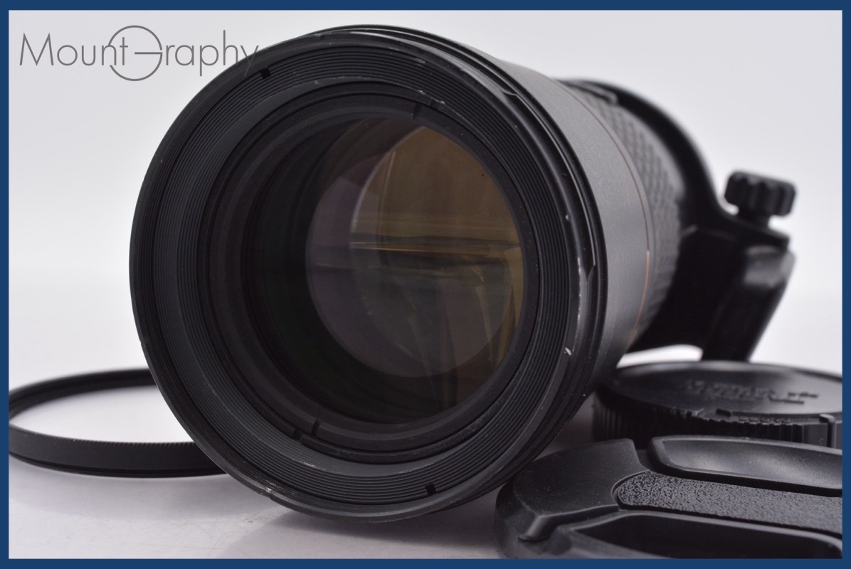 ミノルタ MINOLTA AF APO TELE MACRO 200mm F4 前後キャップ付 同梱無料 #am3083