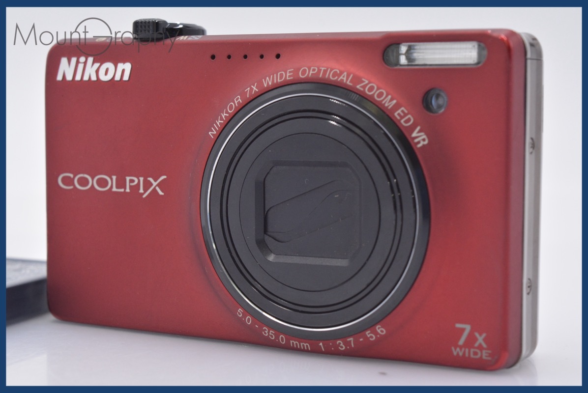 【動作保証】 ニコン Nikon COOLPIX S6000 7x バッテリー付属 同梱無料 #mj8333