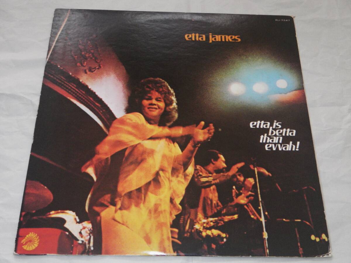 ◎エッタ・ジェイムス／ETTA JAMES【ETTA IS BETTA THAN EVVAH!】LP／美盤◎