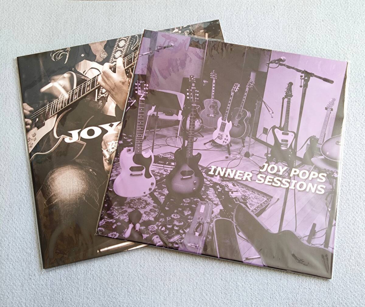 【新品未使用】 JOY-POPS / INNER SESSIONS 1+2 アナログレコード 2枚セット 夜更けの王国 2022 レコードの日 限定盤 LP 村越弘明 土屋公平