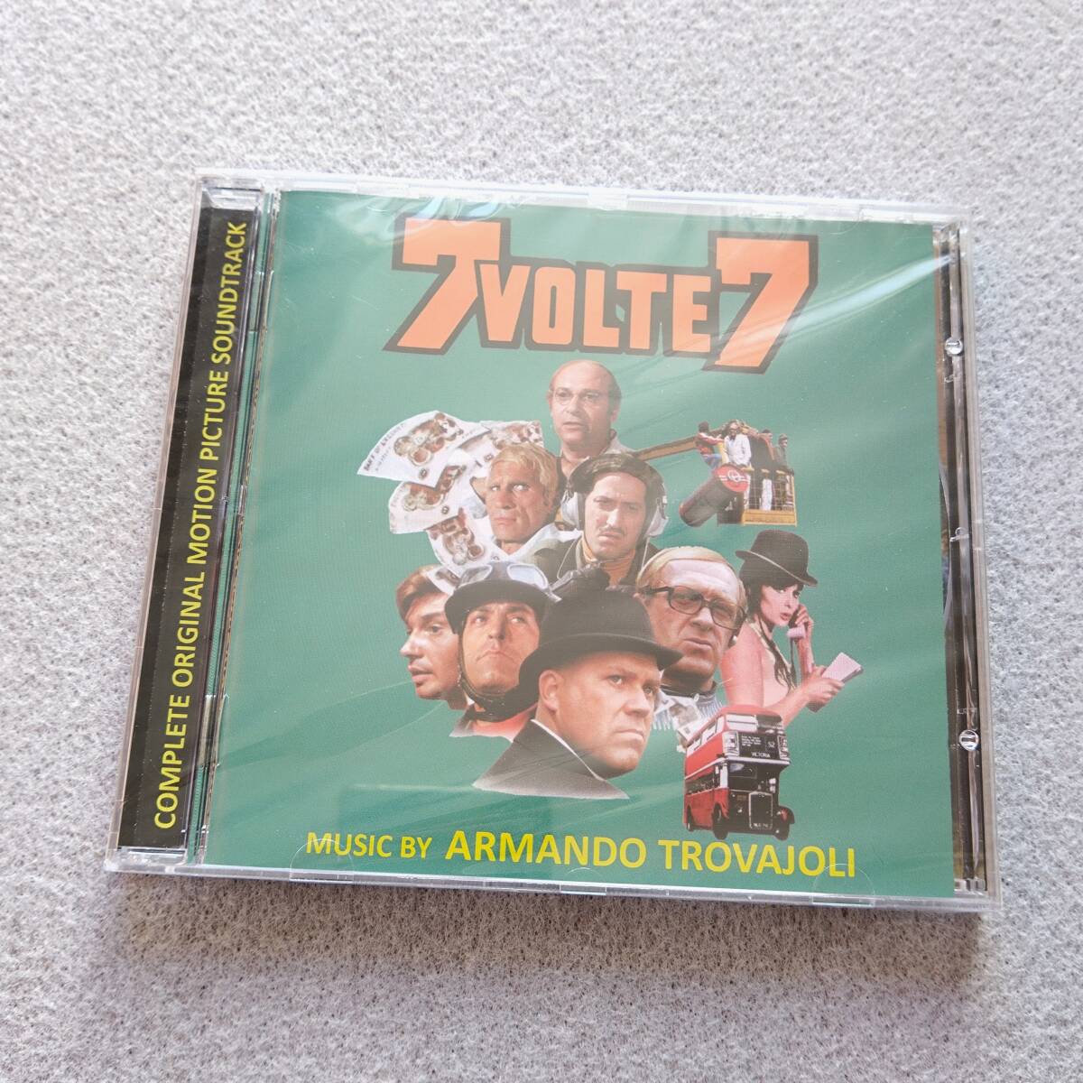【新品未開封】 7 Volte 7 サウンドトラック サントラ ARMANDO TROVAJOLI アルマンド・トロヴァヨーリ Original Soundtrack
