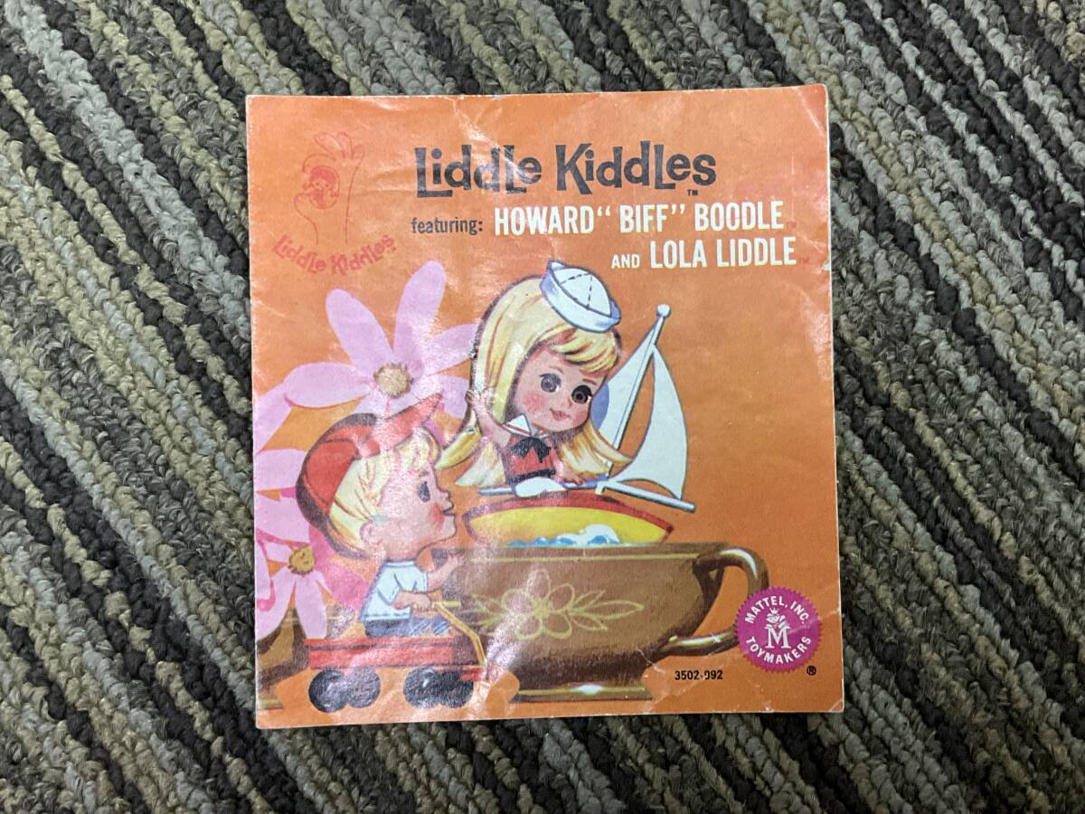 マテル社　リドルキドルズ　ビフ　ブードル　ローラー・リドル　小冊子　1960年代　