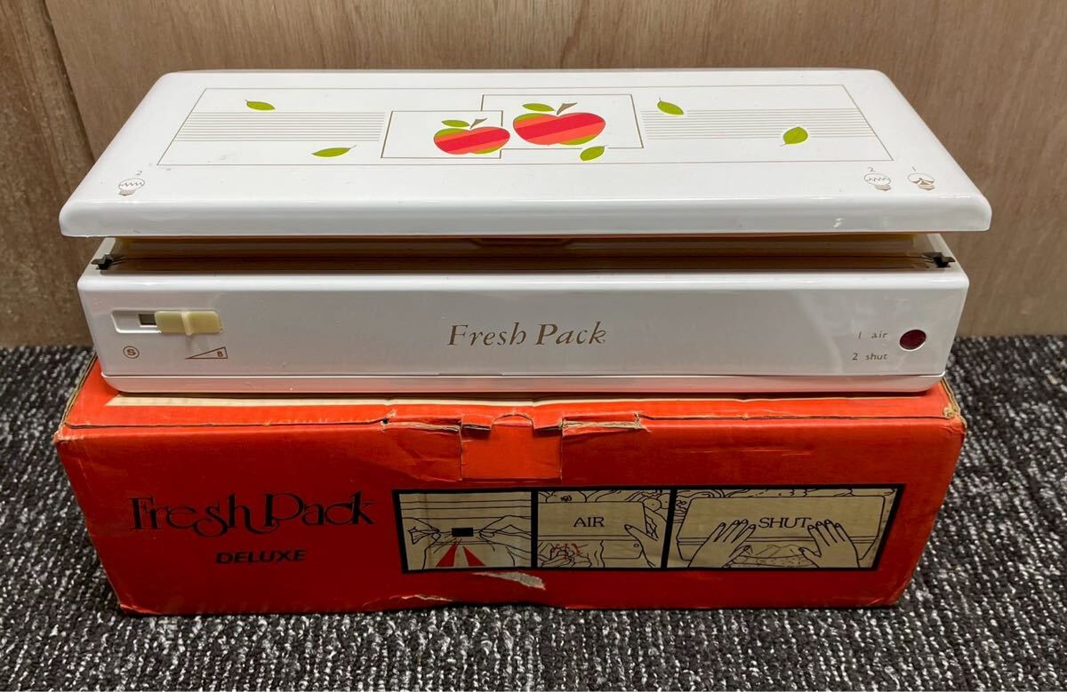 20260124-2 長期保管品　通電のみ確認　フレッシュパック　SFP-75 SEIKO DENKI 真空包装機