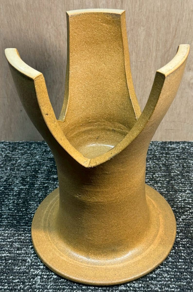 20260120-8 長期保管品　 陶器　フラワーベース　 生花　花瓶 花器 花入 花生 インテリア 置物 オブジェ