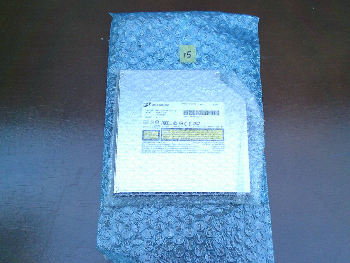 15. LG　DVDマルチスリムト゛ライフ゛ GSA-T10N　DVD±Rx8/RWx6/+RWx8/±DLx4/RAMx5　動作確認済★i2