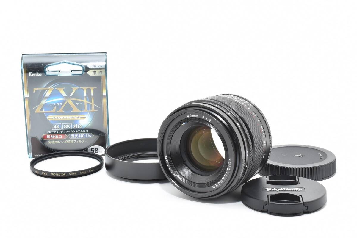 ★極上美品★フォクトレンダー Voigtlander NOKTON 40mm F1.2 Aspherical RF-mount #4125W01974#008