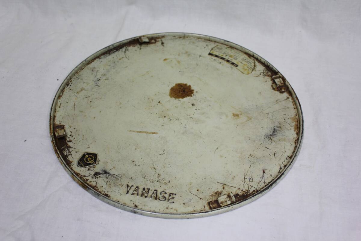 ◆Aladdin/アラジン◆ブルーフレームヒーター 敷台◆デラックス◆丸形 トレー 受け皿◆ヤナセ YANASE 梁瀬◆ヴィンテージ◆当時物◆