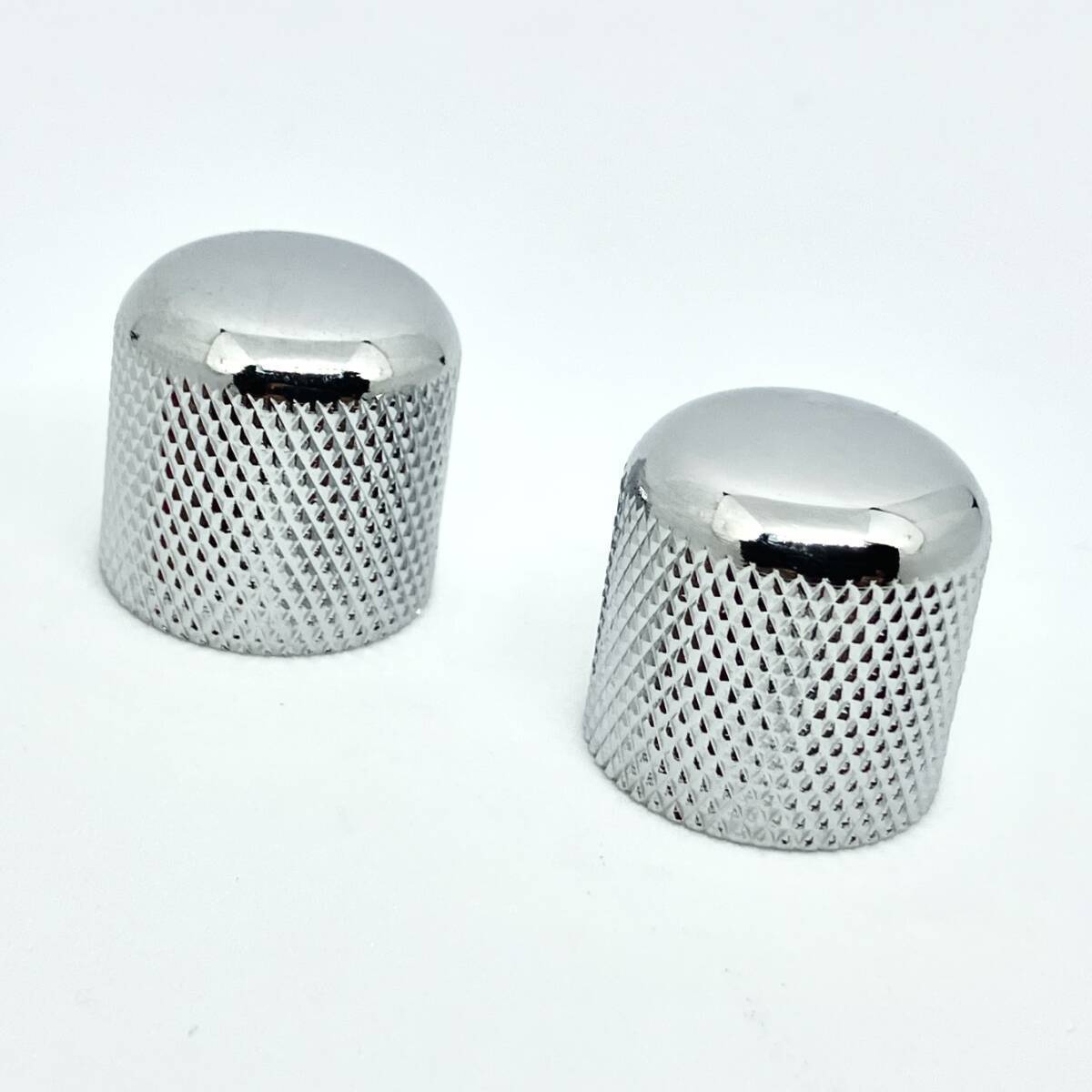 ブラスドーム　ノブ　Brass Dome Knob クローム　Chrome 2個セット No.2
