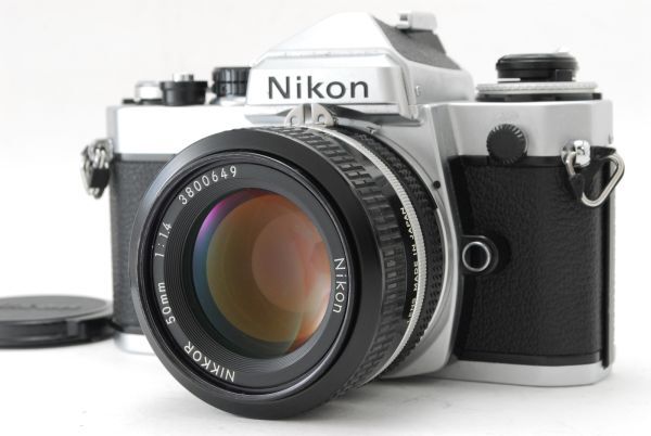 ■B / 並品■ ニコン Nikon FE レンズセット Ai 50mm F1.4 #22D-2824