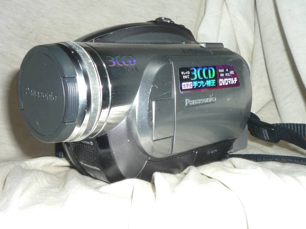 パナソニック デジタルビデオカメラ VDR-D310(DVD記録、3CCD・バッテリー付)動作品
