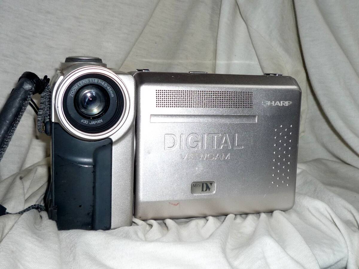 シャープ デジタルビデオカメラ VL-DC3 (附属品なし)液晶劣化・難ありジャンク