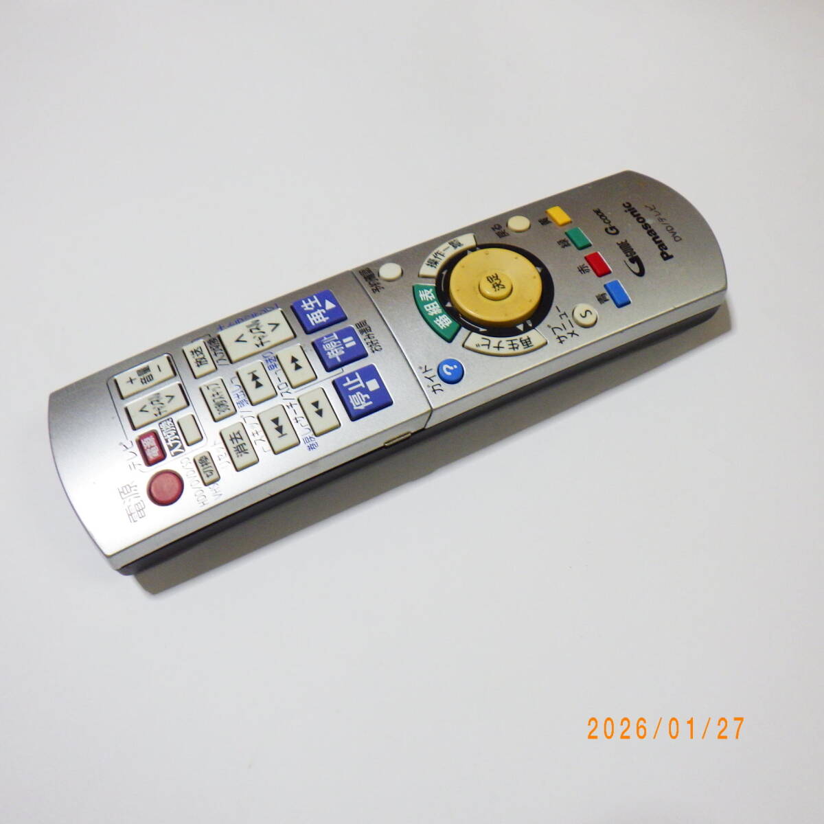 パナソニック DMR-XP20V/DMR-XW40V用リモコン HDD/DVD/VHS レコーダー用リモコン panasonic DMR-BR670Vにも対応