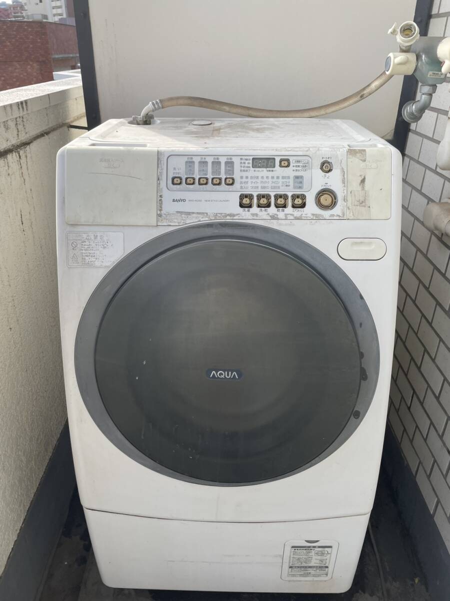 20260118(3)　SANYO 家庭用ドラム式洗濯乾燥機　AWD-AQ350　＜ジャンク品＞