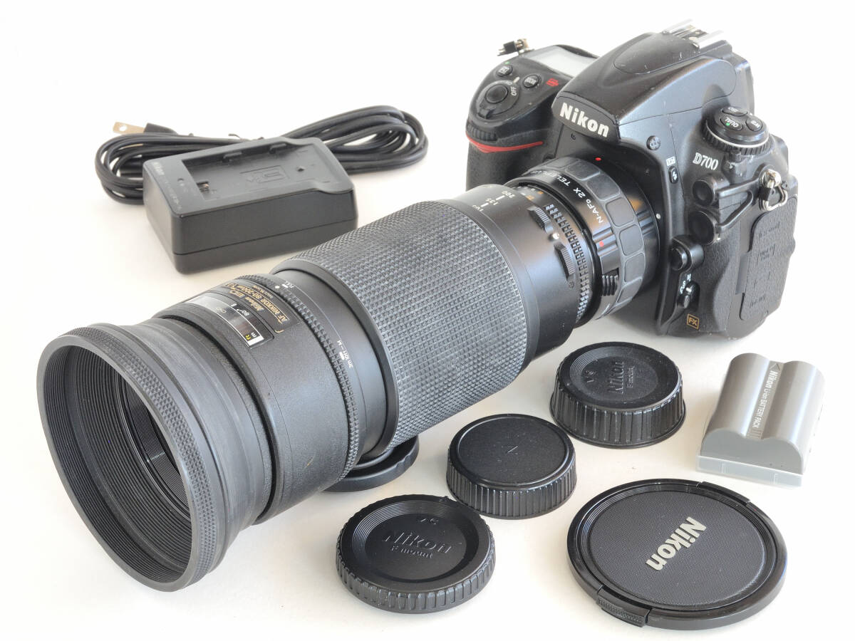 撮ってみました Nikon D700+AF80-200/2.8ED+Kenko2倍テレコン 他（中古品）シャッター回数約16万回