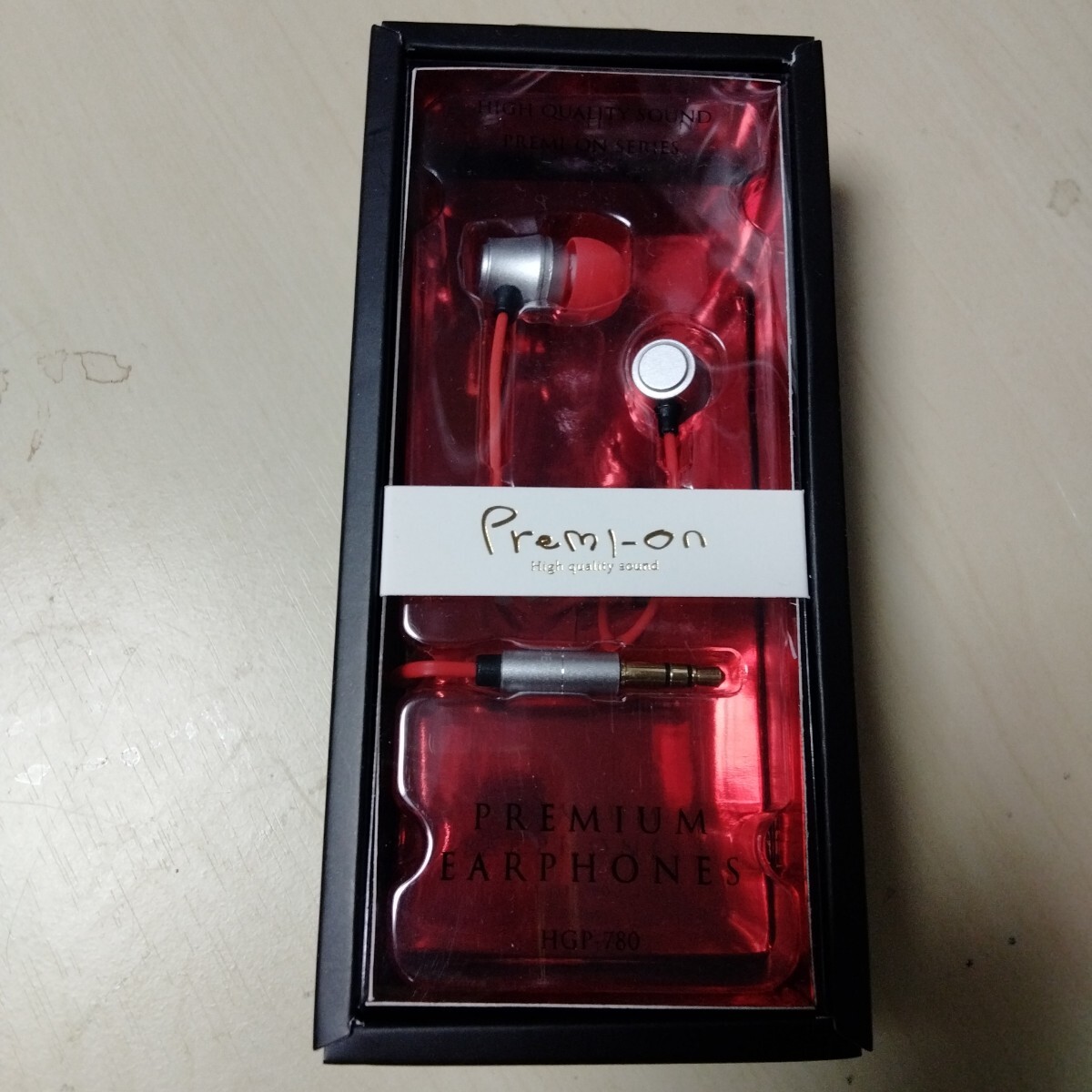 ◇ALPEX カナルタイプイヤフォン780 HGP-780RS