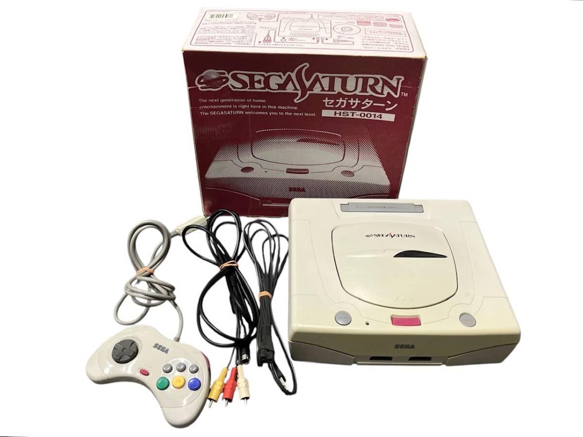 セガサターン HST-0014 箱付 SEGASATURN テレビゲーム レトロゲーム 動作品