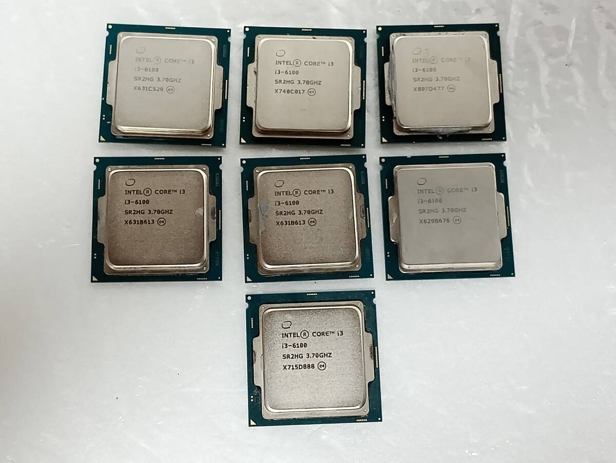 ④ ● Core i3 6100 計7枚