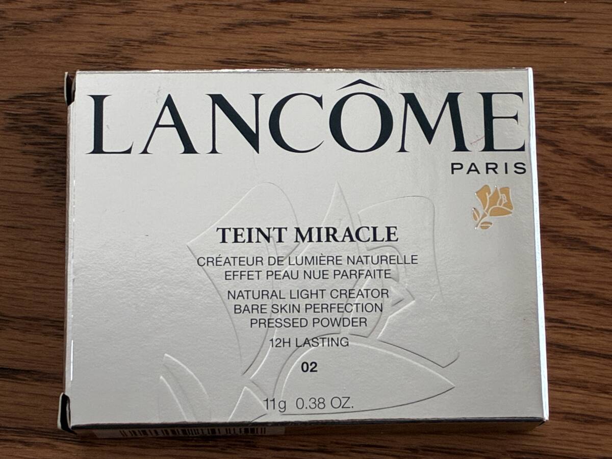 ★新品未使用　LANCOME ランコム タンミラク プレスト パウダー 02 ライトベージュ（フェースパウダー）11g★