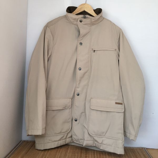 管ユ CROCODILE ナイロンジャケット 中綿キルティングライナー取外し可 2way ブルゾン メンズMサイズ クロコダイル