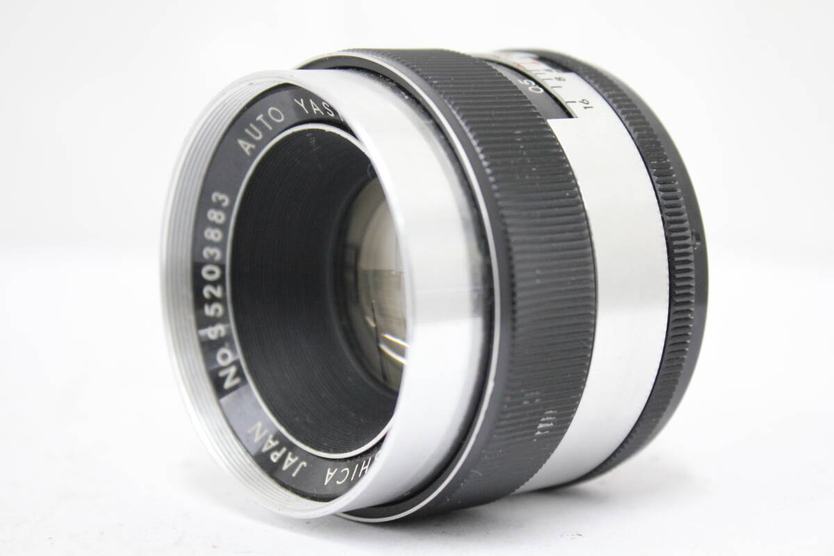 【訳あり品】 ヤシカ Yashica AUTO YASHINON 5cm F2 M42マウント レンズ e5280