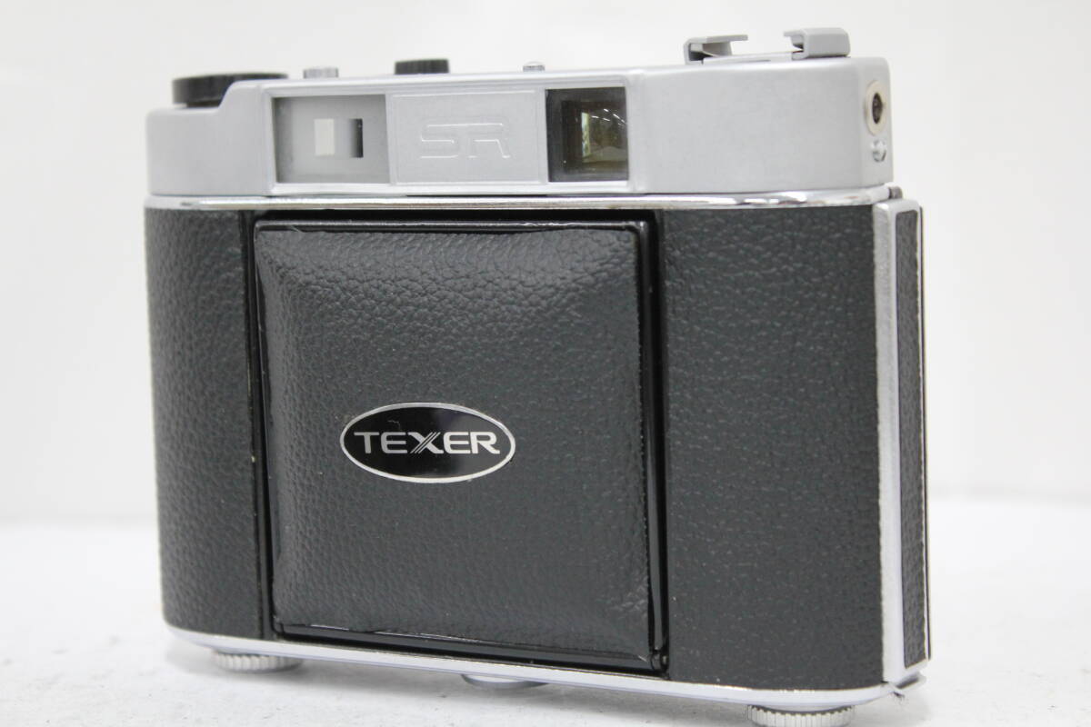 【訳あり品】 TEXER SR 75mm F3.5 蛇腹カメラ e5301