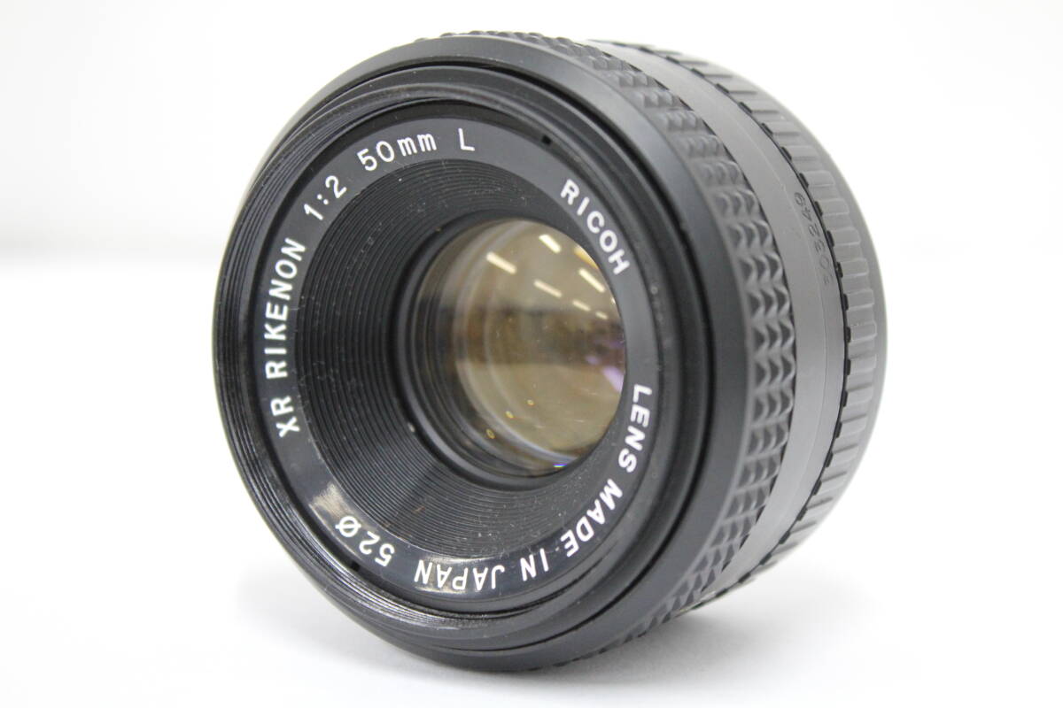 【返品保証】 リコー Ricoh XR RIKENON 50mm F2 L レンズ e5331