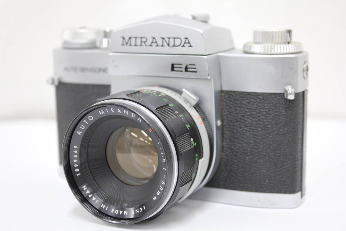 【返品保証】 ミランダ MIRANDA AUTO SENSOREX EE AUTO MIRANDA E 50mm F1.8 ボディレンズセット e5341