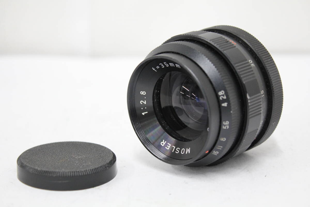 【返品保証】 【希少】 Mosler 35mm F2.8 エキザクタマウントレンズ e5708