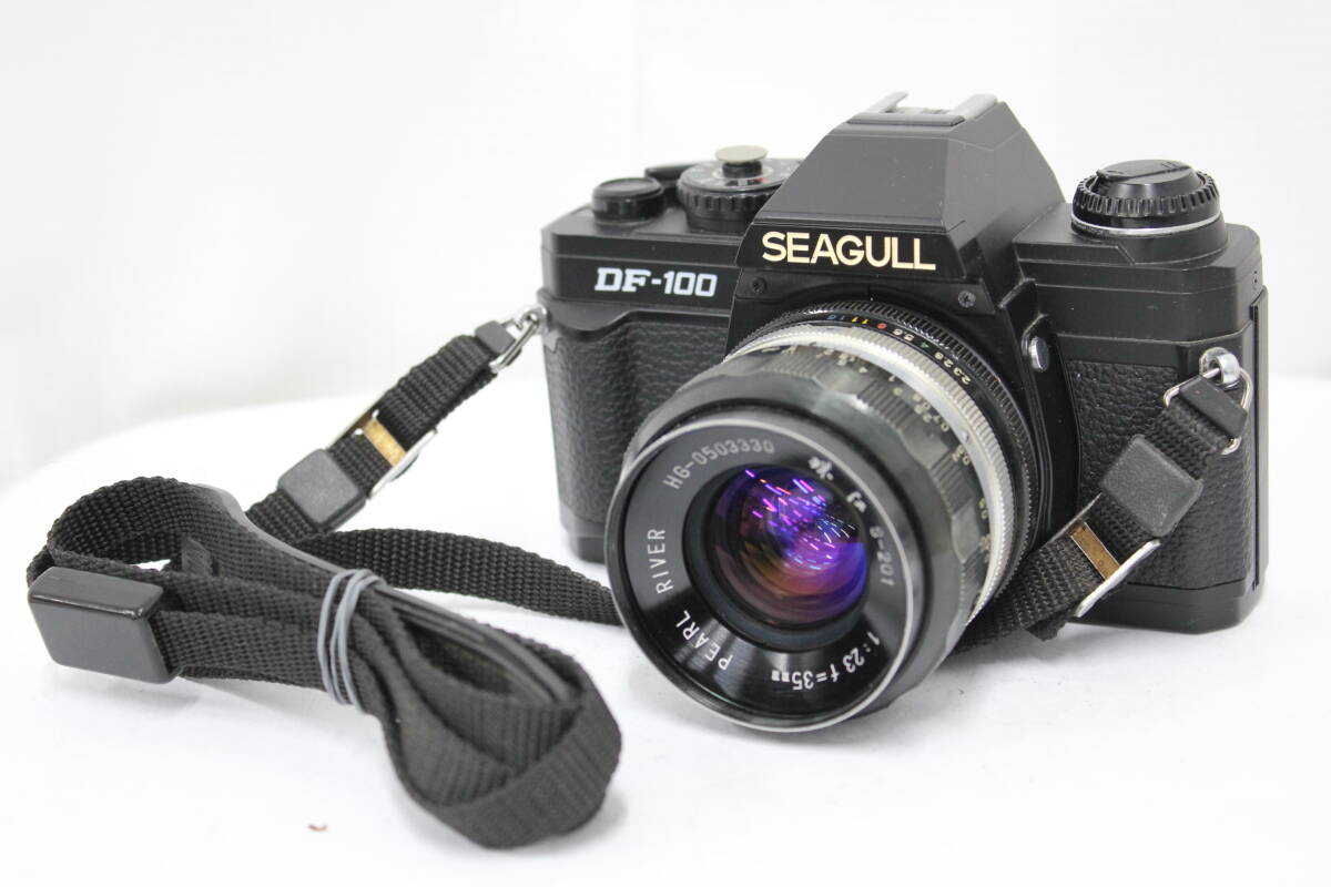 【返品保証】 【希少】SEAGULL DF-100 珠江 PEARL RIVER S-201 35mm F2.3 ボディレンズセット e5712