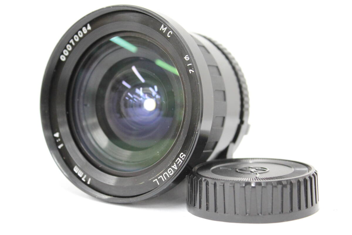 【返品保証】 【希少】 Seagull 17mm F4 ミノルタMDマウントレンズ e5824