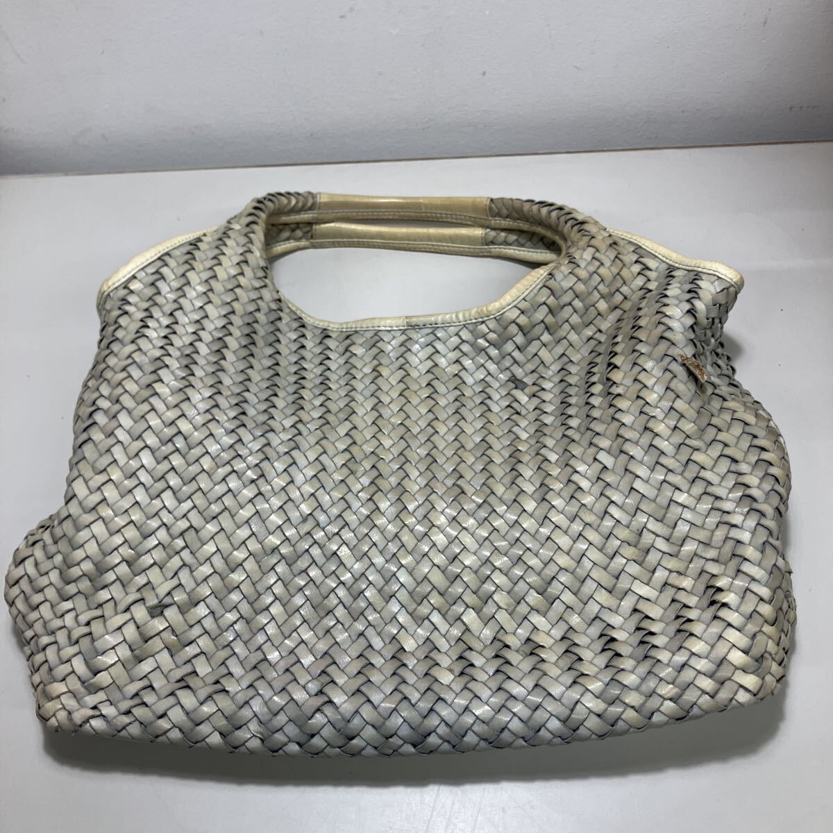 I801-347 CREATION LUSSET COLLECTION トートバッグ ハンドバッグ バッグ クリエイション ルセ 中古 ヤ80