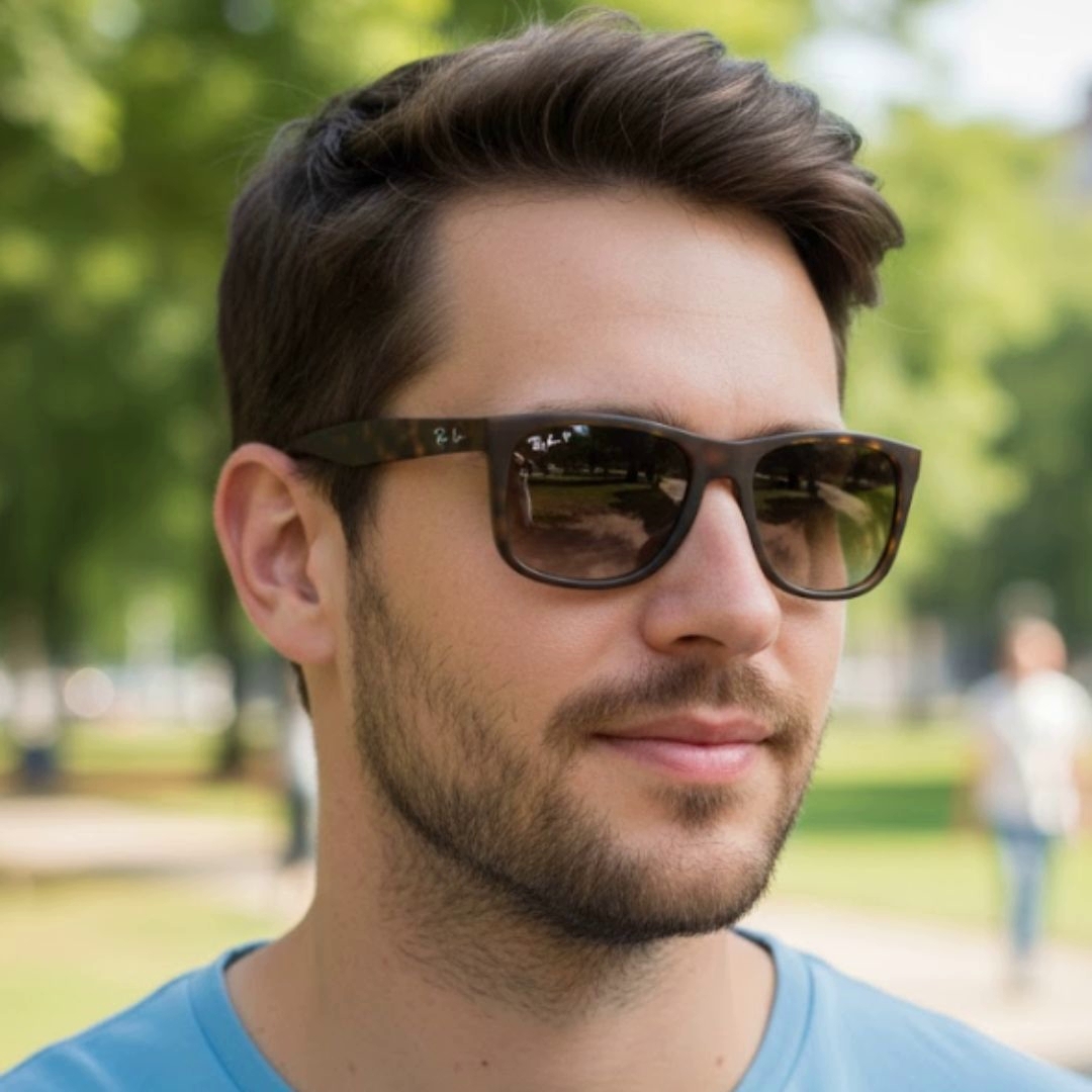 Ray Ban レイバン サングラス RB 4160-F JUSTIN 865/T5 54□17 140 WAY FARER 専用ケース メガネ拭き付属