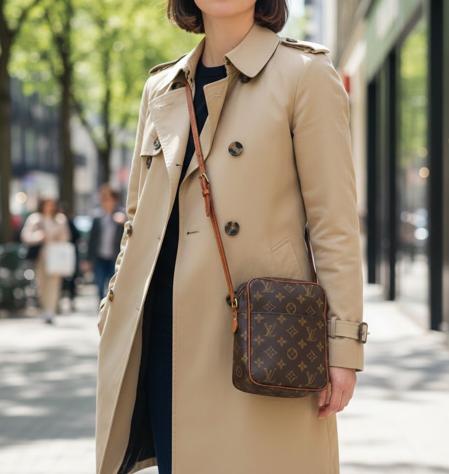 LOUIS VUITTON ルイ・ヴィトン ダヌーヴ ショルダーバック モノグラム M3552