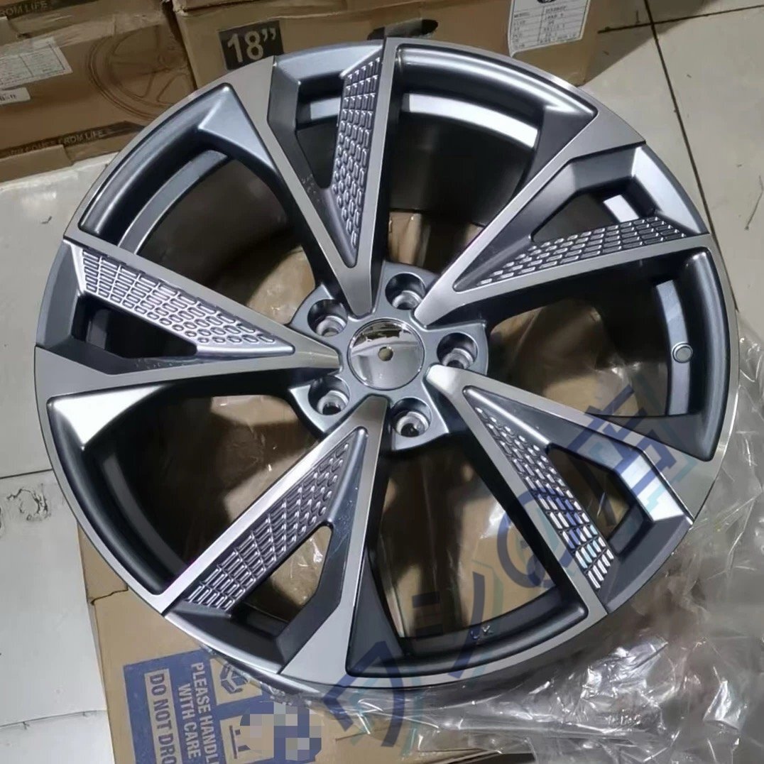 高品質アルミホイール 19×8.5J ET35 ハブ径 66.5mm PCD5×112｜アウディ A4/A5/A7/Q3/S4 対応 4 本セット 純正互換仕様