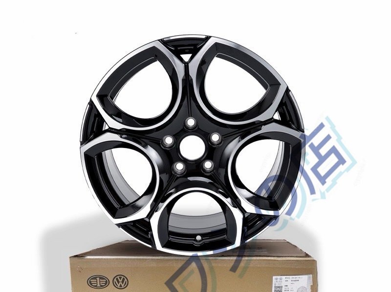 【新品未使用】VW フォルクスワーゲン ゴルフ8 ゴルフ8.5 GTI 純正 18インチ 7.5J +51 PCD112 ソリッドブラック 4本　