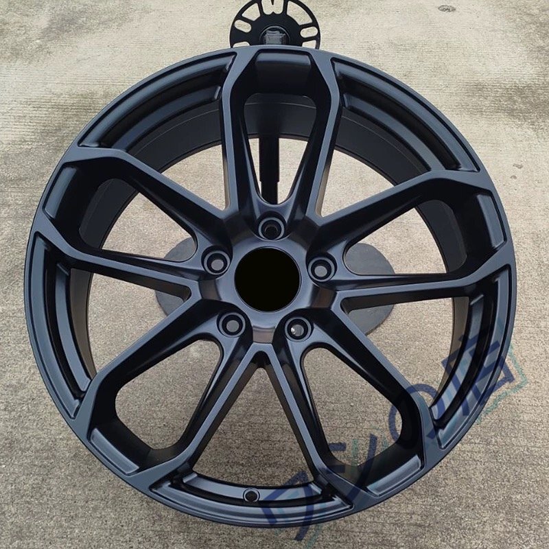 20 インチ ポルシェ対応 前 8.5J 後 9.5J 5H130 ET50/55 ハブ 71.6 アルミホイール 4 本セット