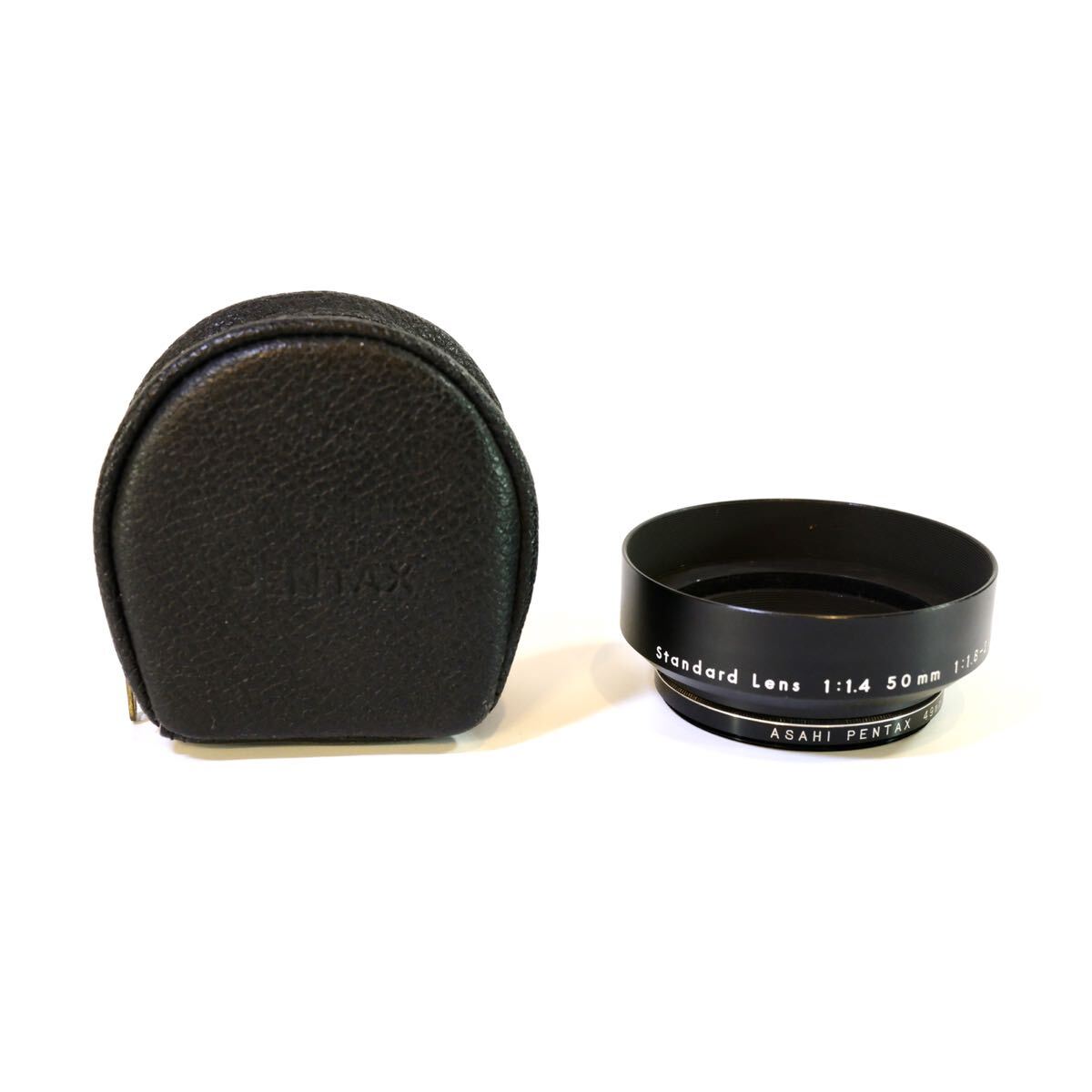 PENTAX 1:1.4 50mm 1:1.8-2 55mm レンズフード、49mm UVフィルター セット