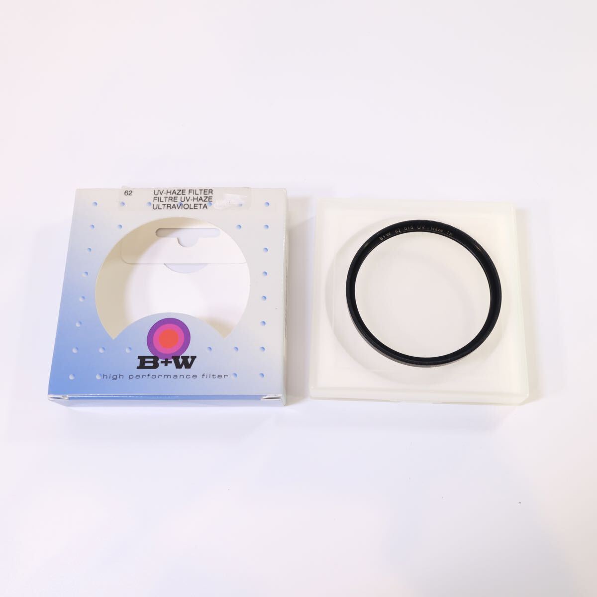 B+W 62mm UV-HAZE フィルター