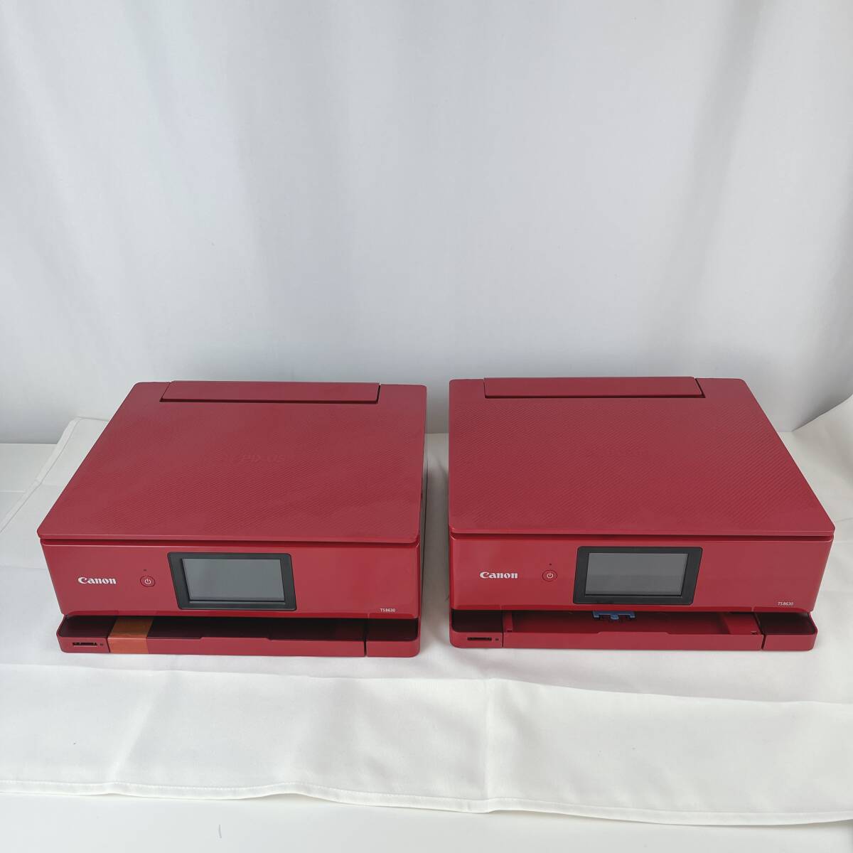Canon キャノン PIXUS TS8630 インクジェットプリンター 2台セット　レッド
