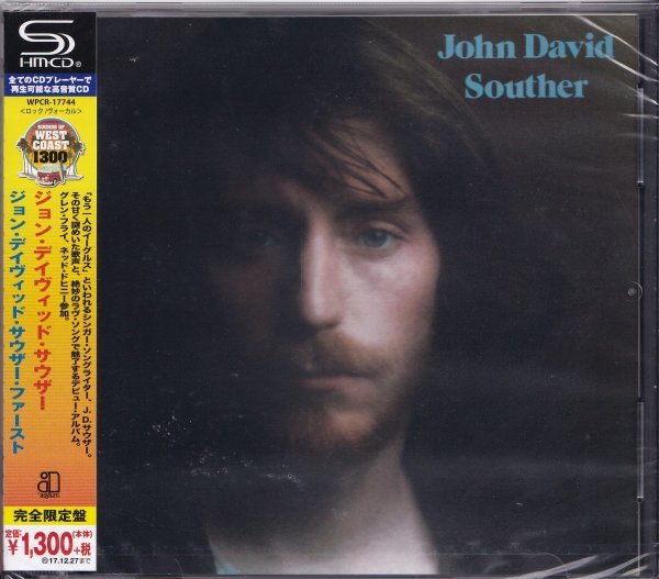 《新品》即決Z【JD Souther ジョン・デイヴィッド・サウザー・ファースト＜完全生産限定盤＞《高音質・SHM-CD！》】帯付/未開封/廃盤