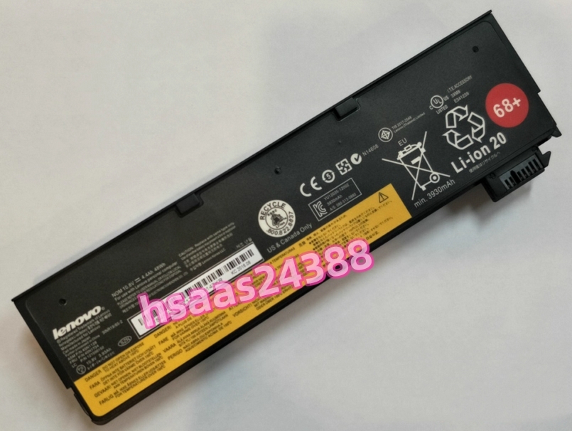 新品　Lenovo ThinkPad X240 X240S X250 X250S X260 X270 W550S L450 L450S Serieバッテリー 45N1124 45N1125 電池パック交換