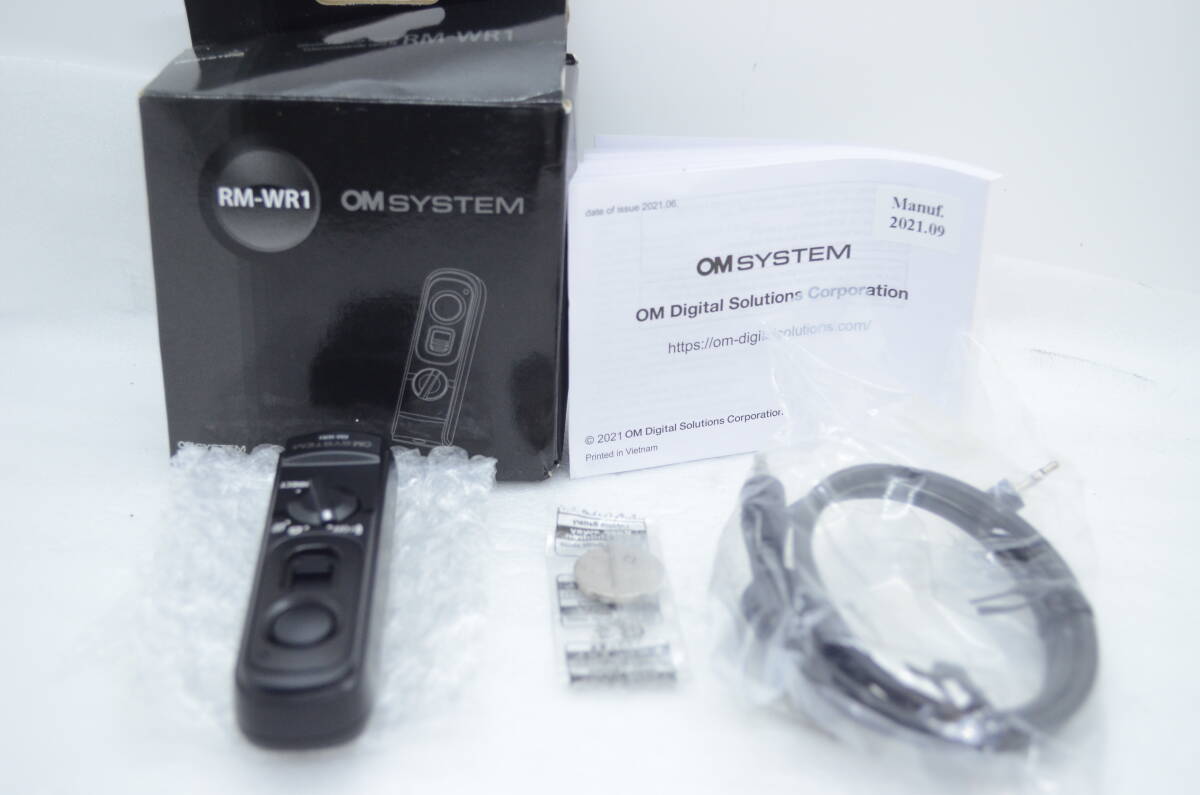 ★未使用品★ OLYMPUS オリンパス OM SYSTEM RM-WR1 ワイヤレスリモコン 