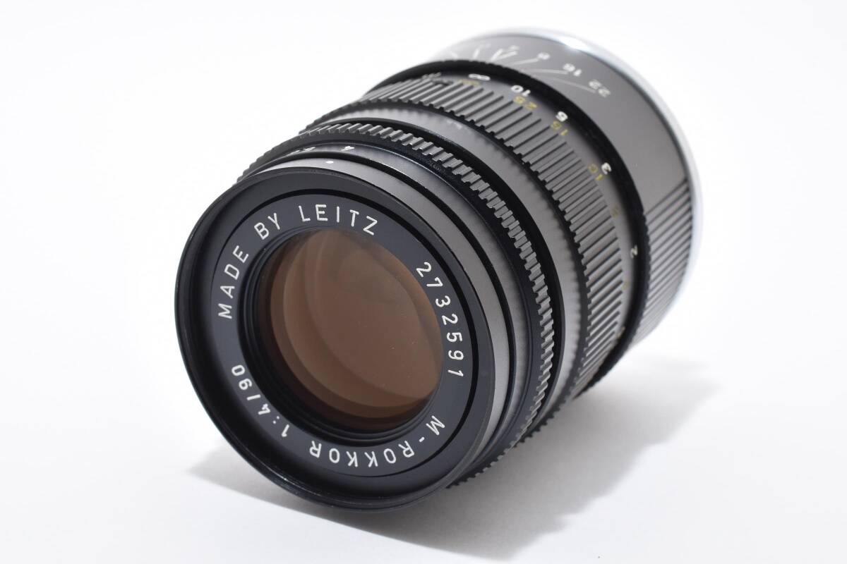 【並品】ライツ ロッコール 90mm f4 ドイツ製 Leitz M-Rokkor 90mm【動作確認済み】#2720586