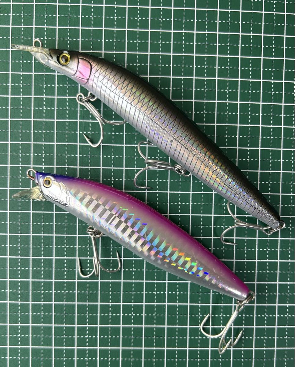 ザウルスシャロートプス、シマノストロングアサシン103f、セット、ソルトウォーター、SAURUS、SHIMANO ミノー