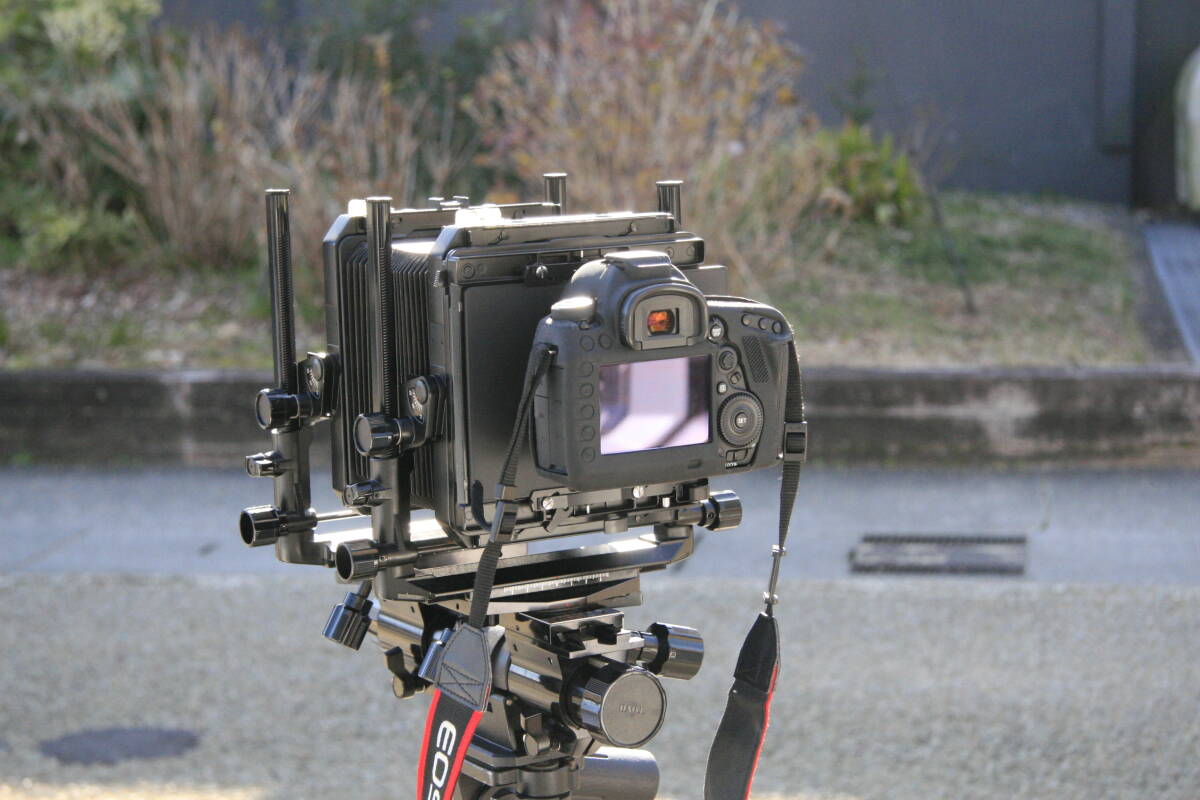 4x5カメラ用デジタルマウントアダプタforキヤノンEF